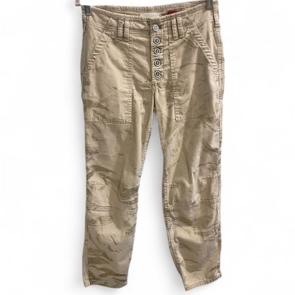 The Wanderer by Anthropologie Metallic Camo Pants 28 EUC